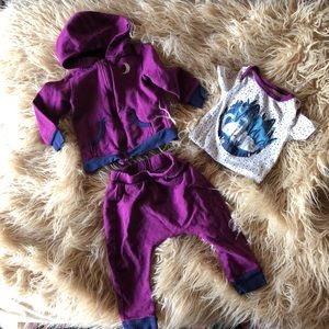 Lamaze | Hoodie Set with Celestial Details 🌙